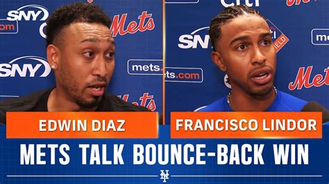 2 win brrip|Edwin Diaz, Francisco Lindor discuss Mets' crucial bounce.